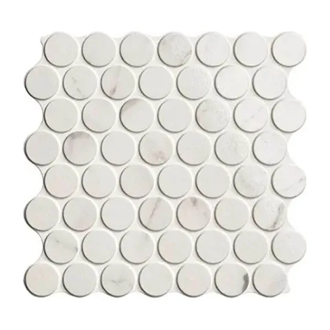 PP CIRCLE glossy calacatta 30.9*30.9