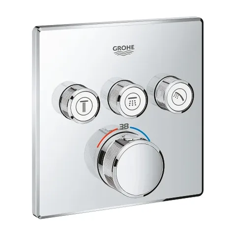 Ugradna baterija za tuš Grohe Grohtherm SmartControl