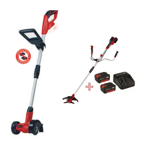 EINHELL Aku. trimer za travu AGILLO Kit + Aku. čistač fugni GE-CC 18 Li Solo, 3411323+3424050
