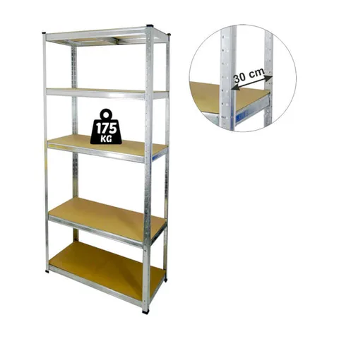 Metalna polica 90x30x180cm GWI5870