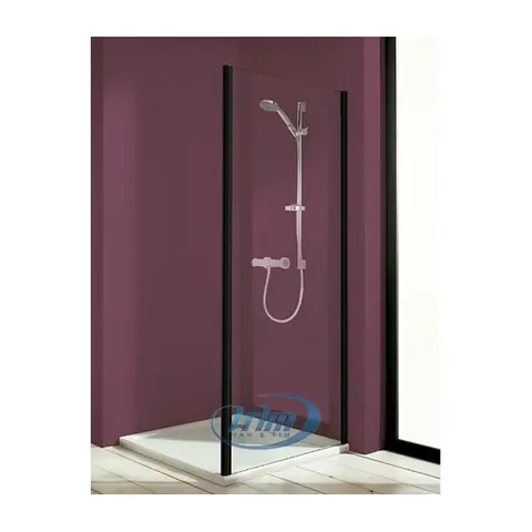 HUPPE X1 BLACK BOČNI PANEL 100 cm antiplaque glass h-200 (140512023322)