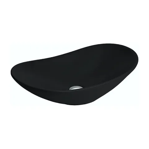 LAVABO 615X360 CRNI MAT