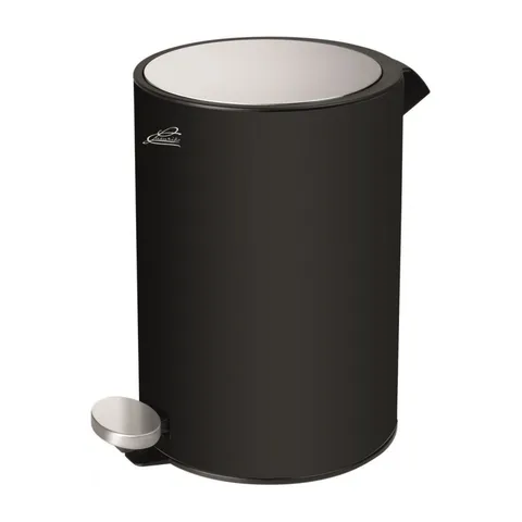 Fresh line kupatilska kanta sa pedalom 5L, crna