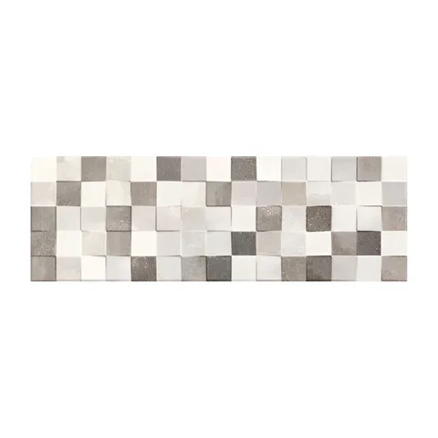 ZP MADISON cubik gris DECOR 25*75