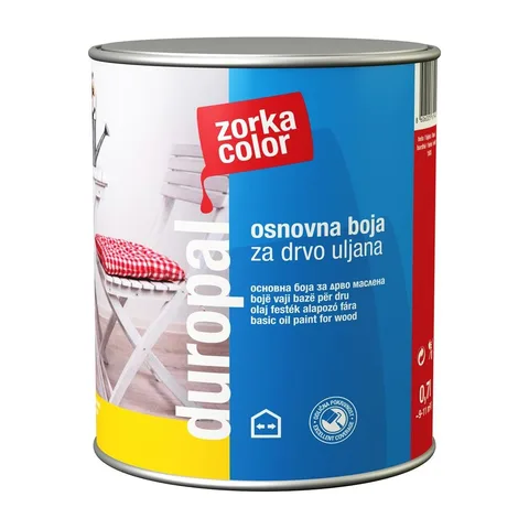 Duropal-osnovna boja za drvo uljana bela 0,75 l