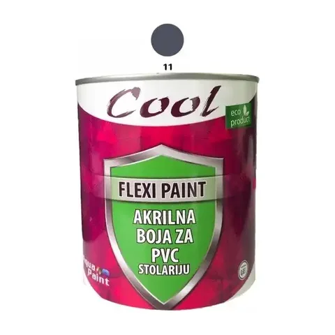 COOL-BOJA ZA PVC FLEXI PAINT 0.65L ANTRACIT