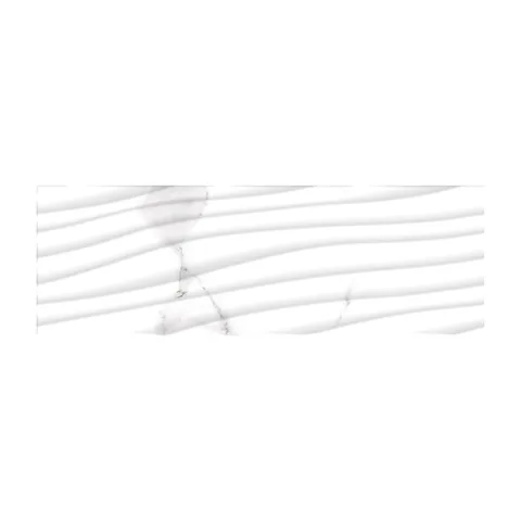 ZP ALSACIA curve blanco mate 30*90