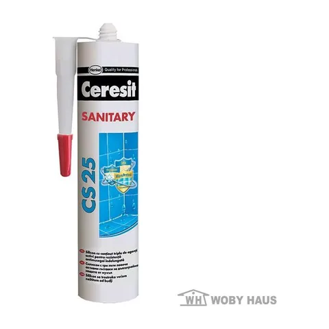 CERESIT MOMENT SANITARNI SILIKON BELI280ML