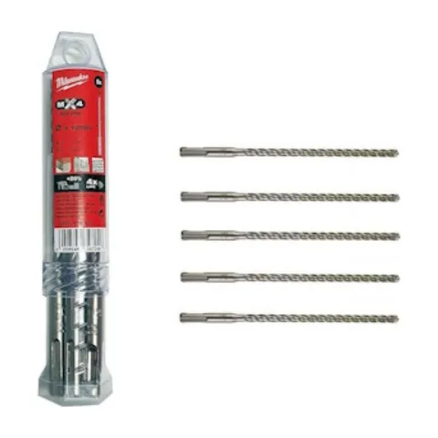 MILWAUKEE – Set burgija za beton, SDS-Plus, MX4, 8x165mm, 5 kom. – 4932478533