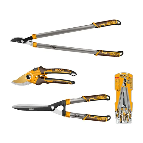HLT76033 BAŠTENSKE MAKAZE SET 3KOM INGCO