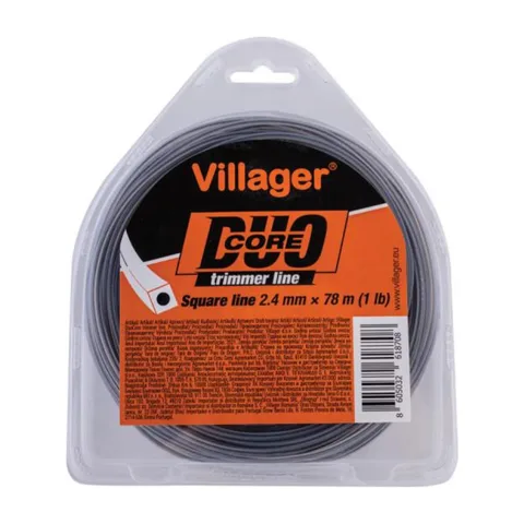 Struna za trimer Villager Duo Core, 15 m