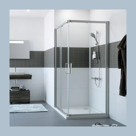 Huppe Classics 2 Tus Kabina 90X90 Cetvrtasta Prozirno Antiplak, Silver H=2M C20107.069.322