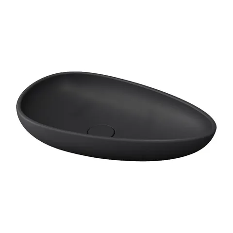 Etna nadgradni lavabo Vessel 58×37 Crni Mat