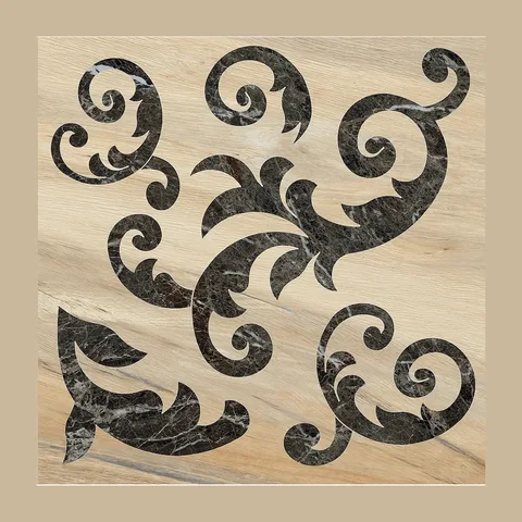 Palazzo Decor Intarsio Mix St Laurent (St Laurent / Leccio Gentile) Rett 60×60