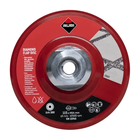 Rubi – Dijamantski brusni disk 200GR. 115 mm M14 – RUB32931