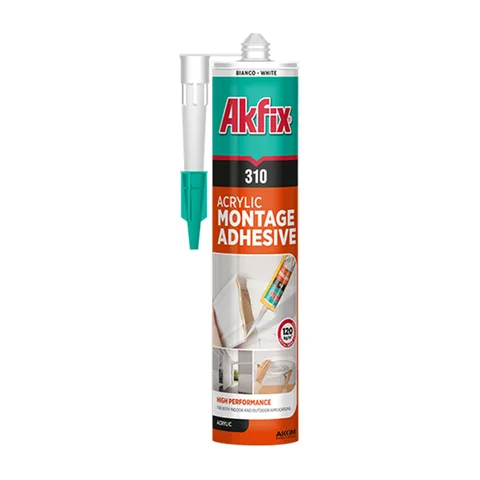 Akfix 310 montažni kit Akrilni, Silikon vodootporan