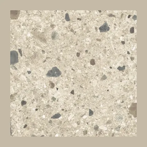 Terrazzo pločice Cream Matte 60×60
