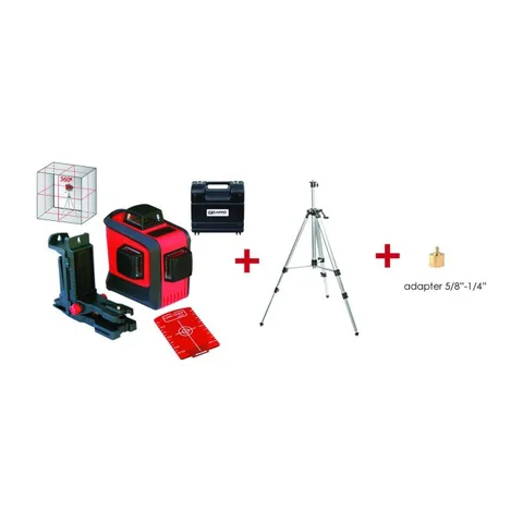 Kapro Laserski nivelator 883N ProLaser 3D All lines + Stativ 886-28 + Adapter 841, K883N-SET1