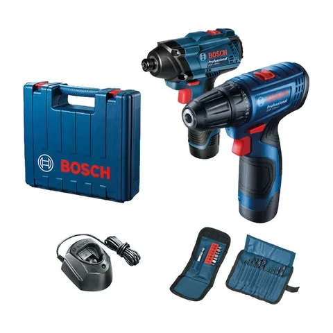 BOSCH GSR120+GDR120 Aku bušilica + aku odvrtač set