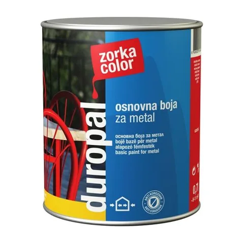 ZORKA DUROPAL OSNOVNA BOJA ZA METAL SIVA 0.7L