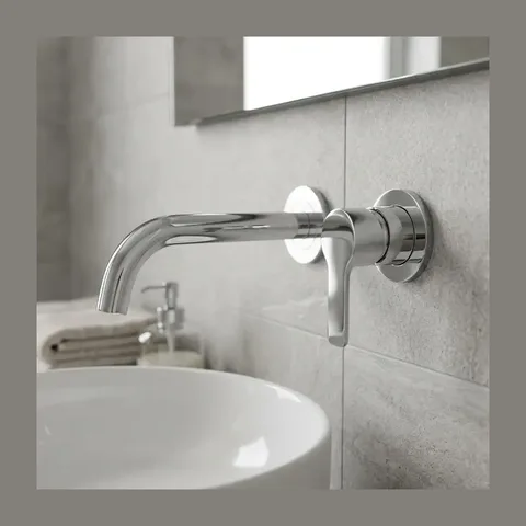 Teorema Goodlife maska za ugradnu slavinu za lavabo sa izlivom 200 mm i klik-klak ventilom (86318E11)