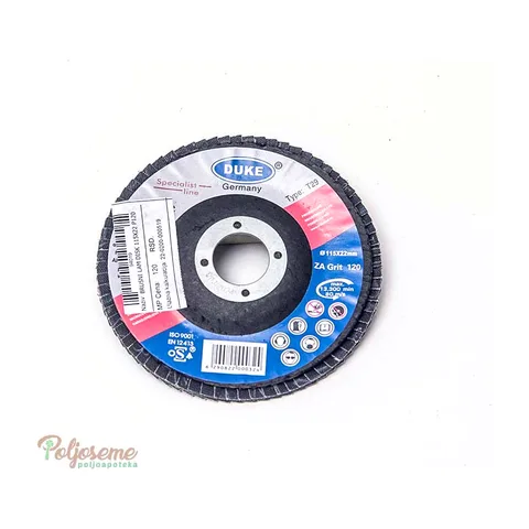 BRUSNI LAM DISK 115X22 P120