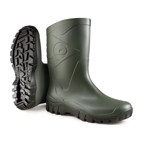 Albo Kratke radne vodoodbojne Dunlop Dee zelene PVC čizme, DNLP-K580011