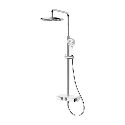 Termostatska baterija COPEN CoolTouch P sa usponskim tušem hrom