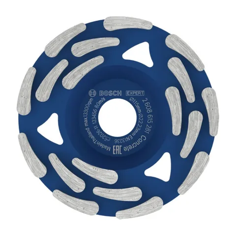 Bosch – EXPERT Concrete Dijamantska brusna glava za beton 115×22,23×5 mm – 2608615281