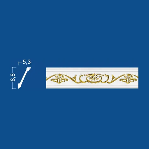 Dekorativni stiropor Marbet Design Ornament lajsna
