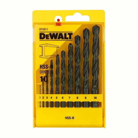 DEWALT SET BURGIJA ZA METAL 1-10MM HSS-G DT5911