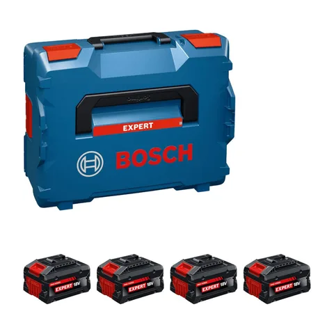 Bosch – Akumulator set EXPERT 4 x EXBA 18V-55 5,5Ah + L-BOXX – 1600A0373H