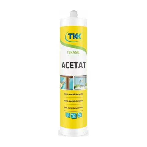 TKK Silikon Acetat Crni 280ml