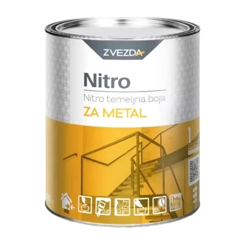 Osnovna boja nitro siva 0,75 kg