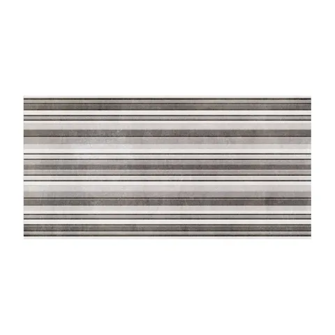 Keros Ceramica – Bronx Line Gris 25×50
