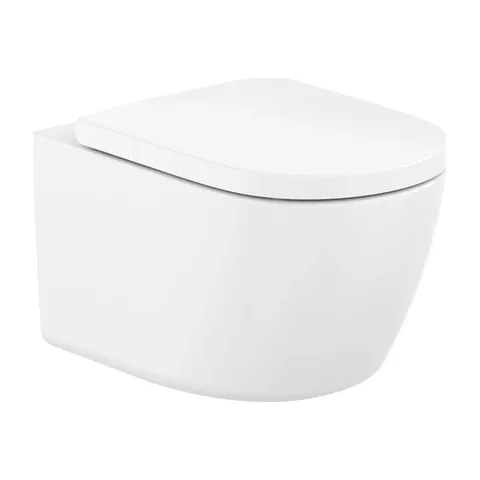 Roca Meridian 2.0 Konzolna WC Šolja, Rimfree, Vortex Ispiranje, Skriveno Kačenje