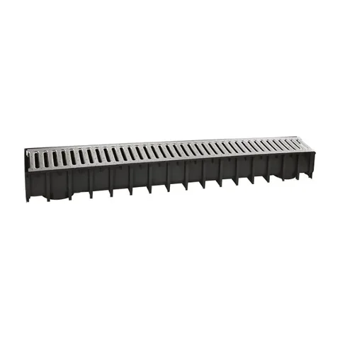 Drenažna kanalica SAB 1000x125x100mm livena rešetka