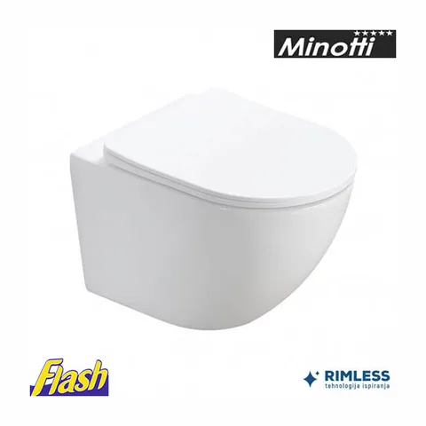 Konzolna wc šolja Minotti Perla