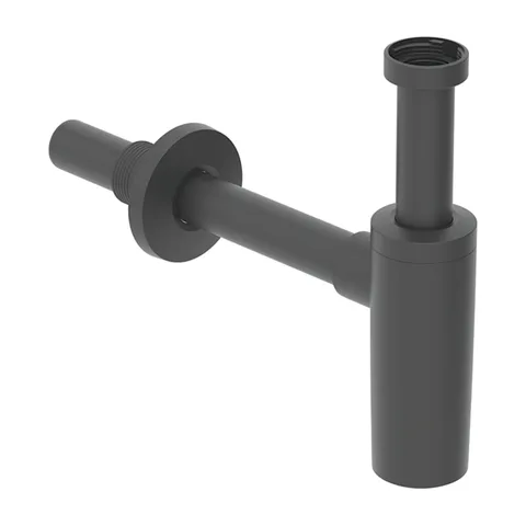 Geberit sifon za umivaonik, horizontalni odvod: d32mm G1 1/4″ crni mat