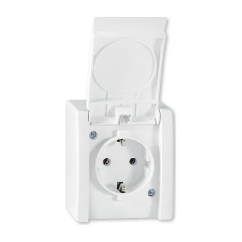 Prikljucnica Monofazna sa Porc.Jezgrom IP44 PVC AC241.00