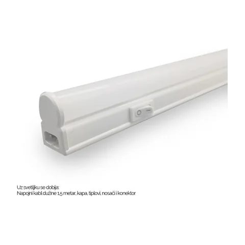 LED svetiljka 8W 6500K prekidač bela (2232)
