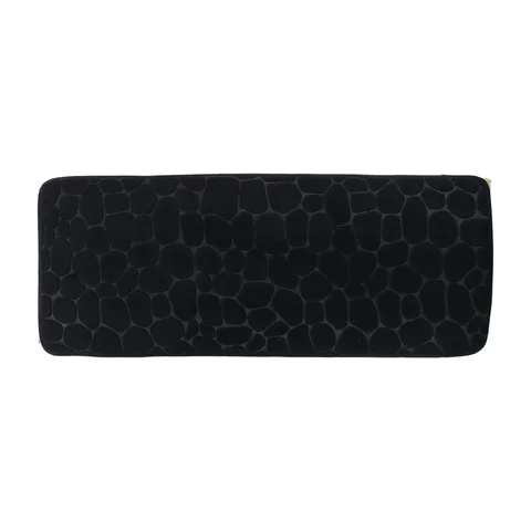 Tendance tepih memorijska pena mikrofiber 45x120cm, crna