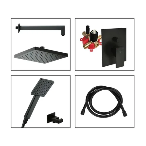 Herz SQ ugradni set crni