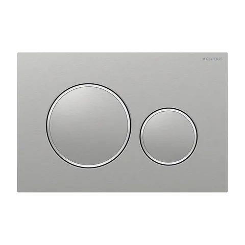 Geberit Sigma 20 Tipka za dvokoličinsku tehniku ispiranja inox četkani/polirani/četkani