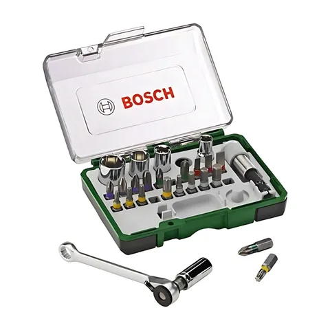 Bosch – Set Mini hobi nastavaka za odvrtače sa krckalicom Extra Hard, 27 delova – 2607017562