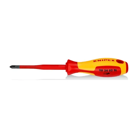 Knipex – 1000V VDE izolovan Slim odvijač PH2 x 100mm – 98 24 02 SL