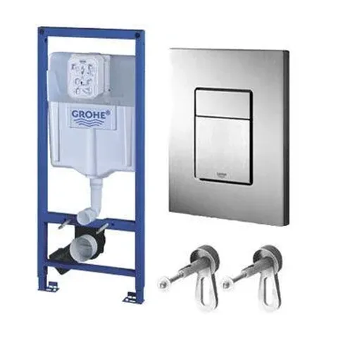 Grohe ugradni vodokotlic set 38772201 – Hrom taster