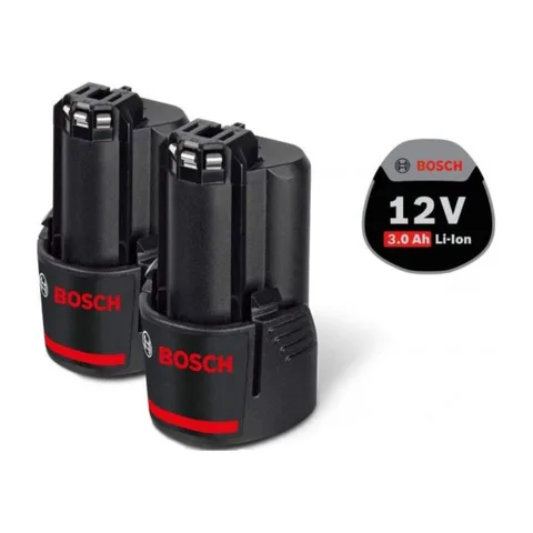 Bosch Set akumulator – baterija, 2 x GBA 12V 3.0Ah, 1600A00X7D