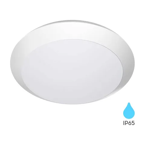 Svetiljka Okrugla Spoljna Bela BRY 1xE27 IP65 BG37-00700