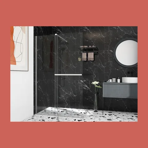 Tuš paravan Walk-in klizni 1000×1950/8mm